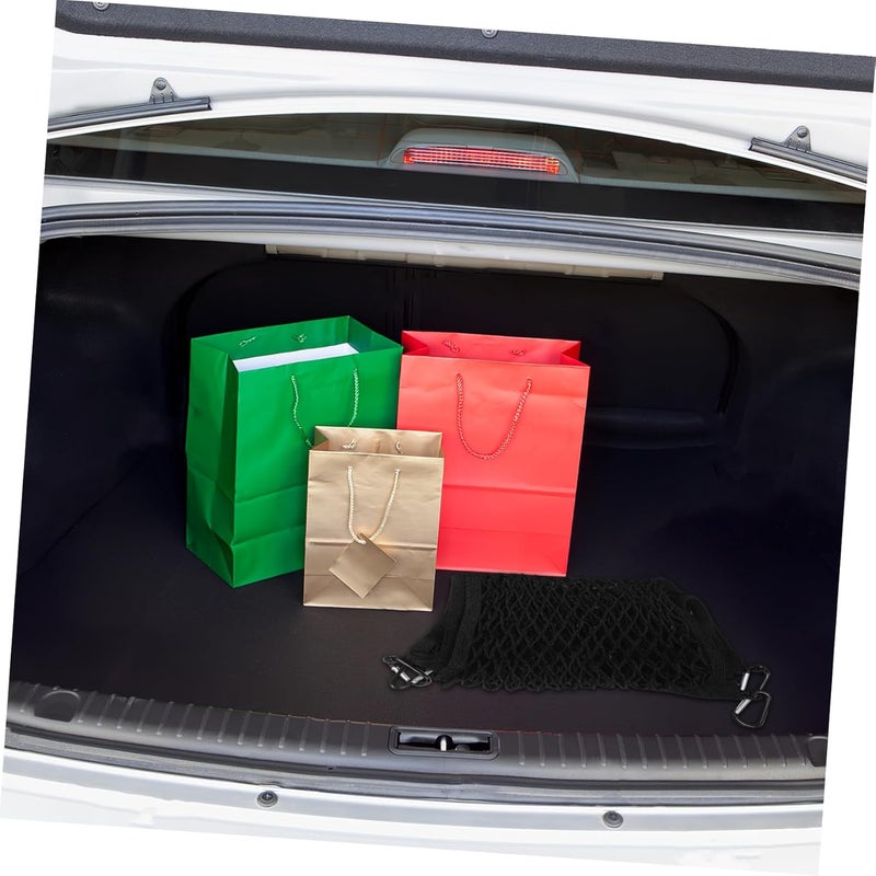 1set Cargo Net for SUV and Truck Heavy Duty Stretchable Mesh Storage for Trunk Organization Elastic Design Easy Installation and Includes Hooks for Secure Use - Image 4