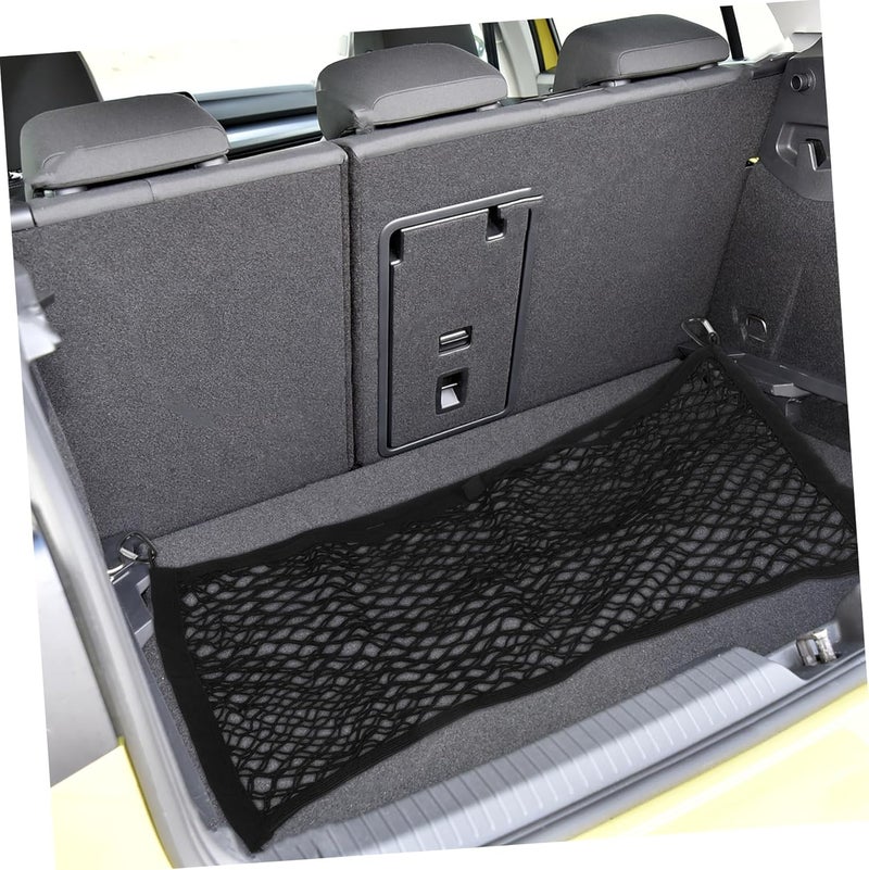 1set Cargo Net for SUV and Truck Heavy Duty Stretchable Mesh Storage for Trunk Organization Elastic Design Easy Installation and Includes Hooks for Secure Use - Image 5