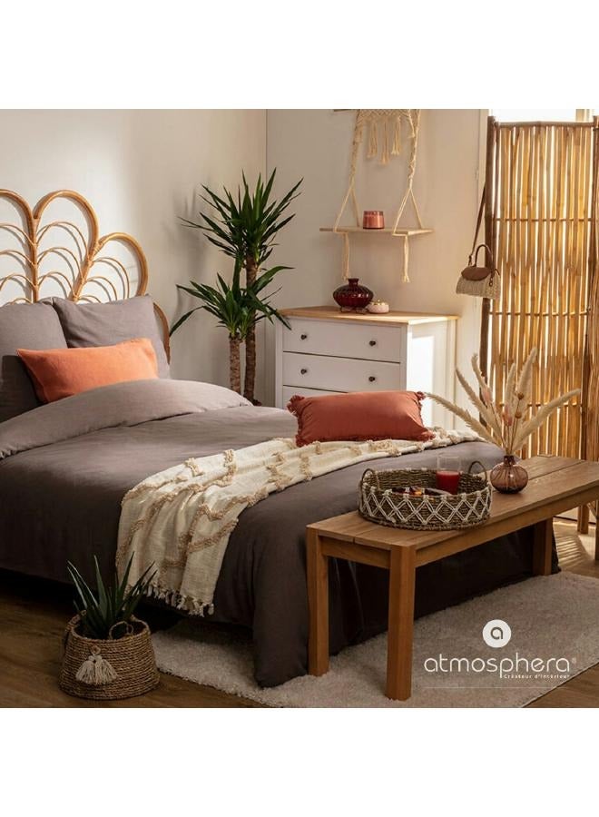 لوفت صينية نخيل، D38XH15CMS، طبيعية، راتان-185639 - Image 3