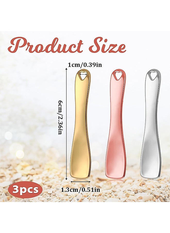 Photon 3 Pcs Reusable Skin Care Cosmetic Spatula, Facial Spatula with Skincare Tool - Image 2