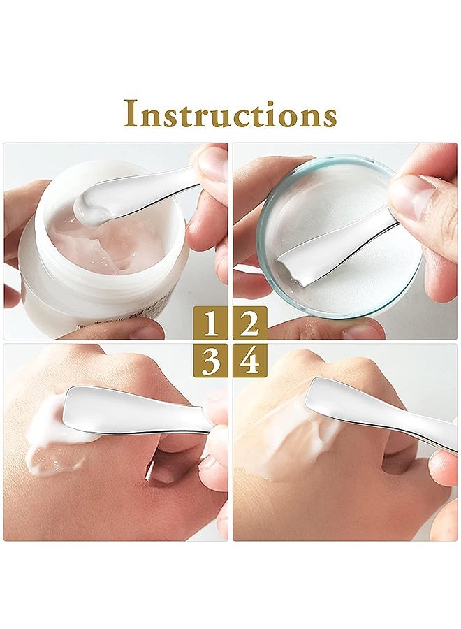 Photon 3 Pcs Reusable Skin Care Cosmetic Spatula, Facial Spatula with Skincare Tool - Image 4