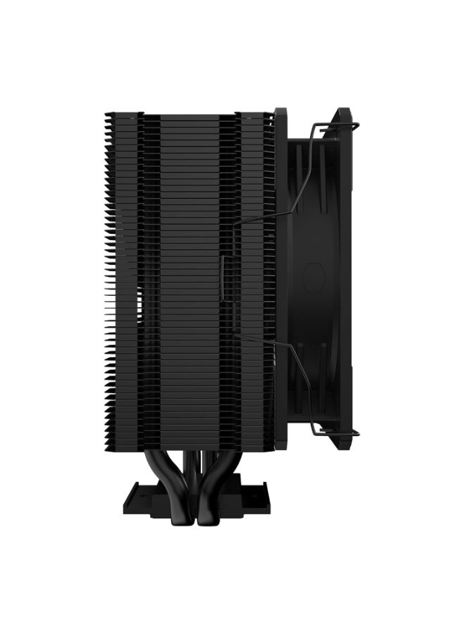 كولر ماستر Hyper 212 3DHP Black ARGB CPU Air Cooler – 120mm PWM ARGB Fan, 230W TDP, Intel LGA1851/1700 & AMD AM5 black - Image 3
