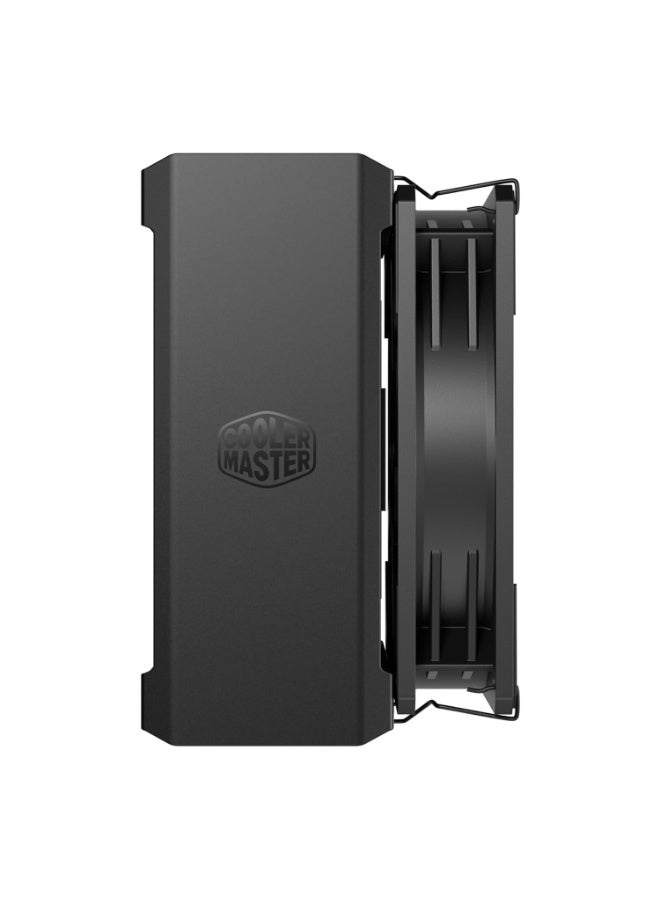 كولر ماستر Hyper 212 3DHP Black ARGB CPU Air Cooler – 120mm PWM ARGB Fan, 230W TDP, Intel LGA1851/1700 & AMD AM5 black - Image 2