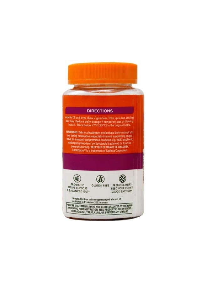 Align Digestive Health Prebiotic + Probiotic Gummies Fruit Flavored - 50 ct - Image 3