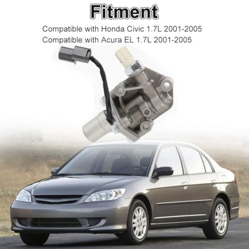 WMPHE VTEC Solenoid Spool Valve with Gasket Compatible with Honda Civic 17L 20012005 Replacement for 15810PLRA01 15810PLRA01 916707 - Image 3