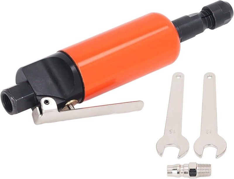 مطحنة قالب هوائية مستقيمة مدمجة خفيفة الوزن، حجم تثبيت M6، مصنوعة من سبيكة فولاذية - Image 2