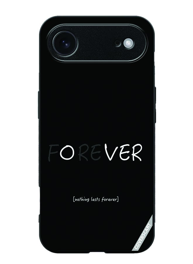 Protective Case Cover For Apple iPhone 17 Air Forever Design Black