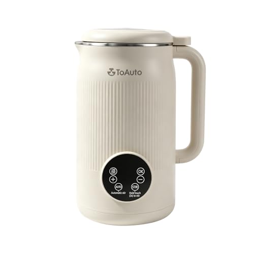 TOAUTO Wax Mixer Machine for DIY Candle Making, 1.2L Electric Wax Melter with Automatic Stirring, Digital Temperature Control 140℉-212℉, Stainless Steel Inner Pot, 800W AC120 - Image 1