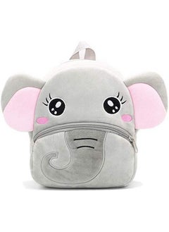 Blue Tree blue tree Kids School Bag Soft Plush Backpack Cartoon Bags Mini Travel Bag for for Girls Boys Toddler Baby Cute Dog & Baby Elephant  - Image 3