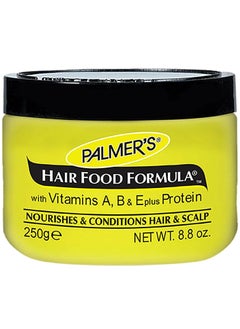 Hair Food Formula with Vitamins A B E plus Protein for Nourishes and Conditions of Hair and Scalp 250gm