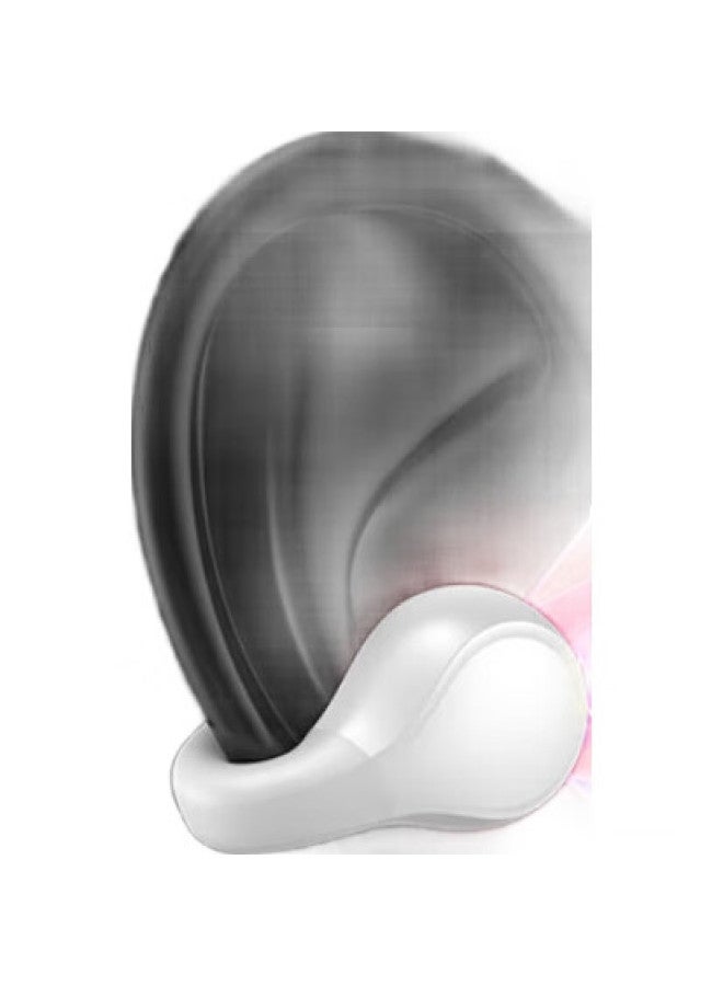aigo Tws Wireless Bluetooth Earphones, Non-Bone Conduction Ear Clip Open-Style Wireless Non-In, Sports Running Cycling Call Headphones, Tj170 White - Image 2