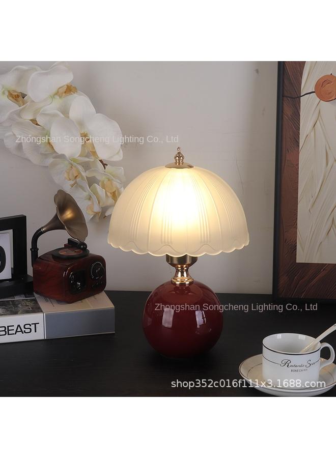 Bluejw A Pair Of Wedding Room Ceramic Table Lamp Bedside Lamp Gift For New Bride's Best Friend - Image 3