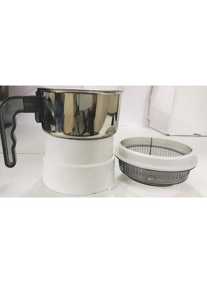 Sujata Chutney Steel Jar, 400 ml, (White), Stainless Steel (White_1) - Image 5