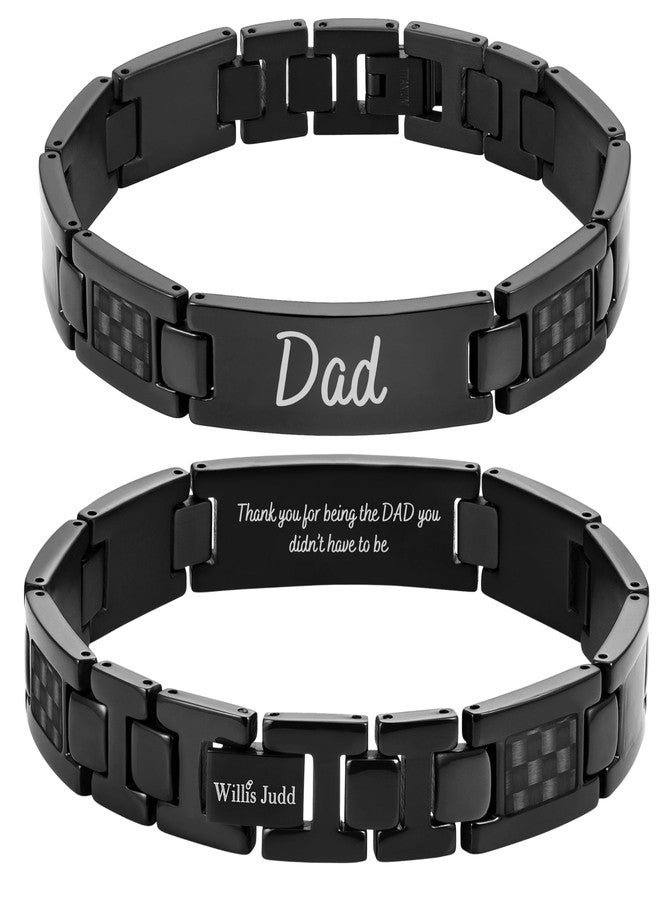 Willis Judd Bonus DAD StepDad Bracelet In Gift Box Bonus Dad Christmas Gift for Stepdad Bonus Dad Gift from Son, Stepfather Gift Ideas - Image 1