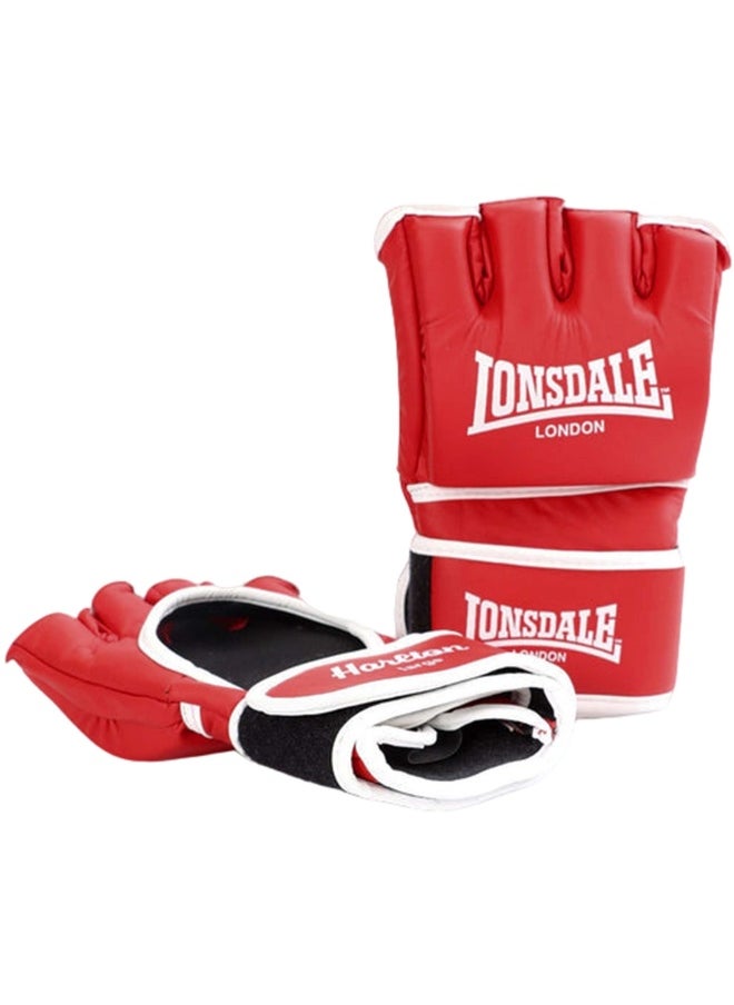 Lonsdale Harlton Mma Gloves Red/White L  - Image 5