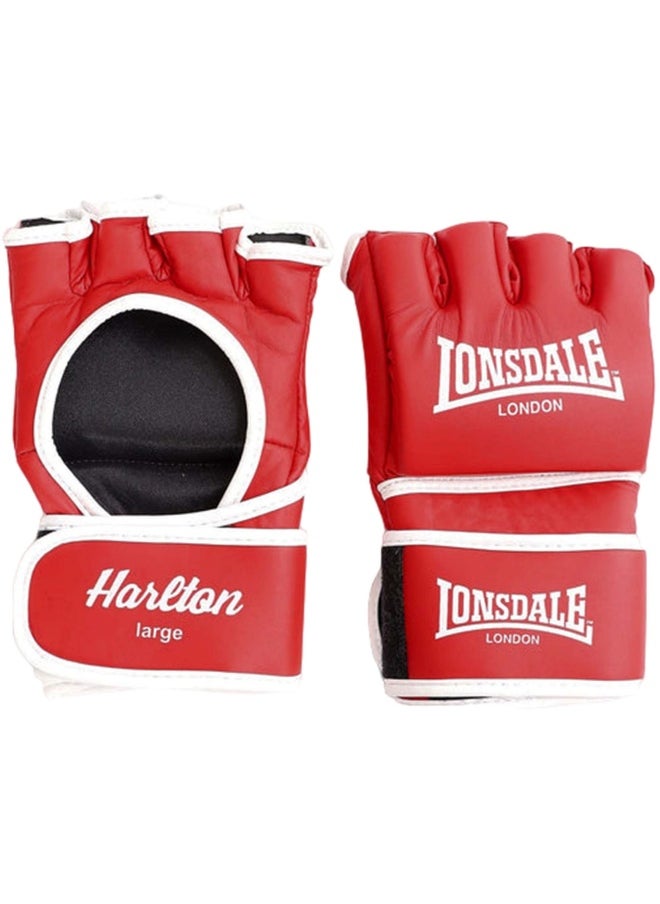 Lonsdale Harlton Mma Gloves Red/White L  - Image 4