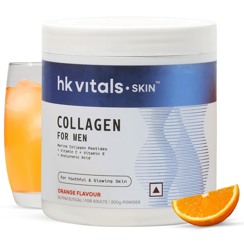 HK Vitals Marine Collagen for Men Supplement Powder - Image 1
