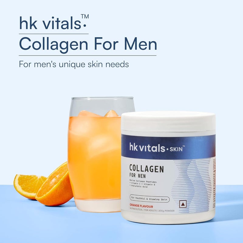 HK Vitals Marine Collagen for Men Supplement Powder - Image 2