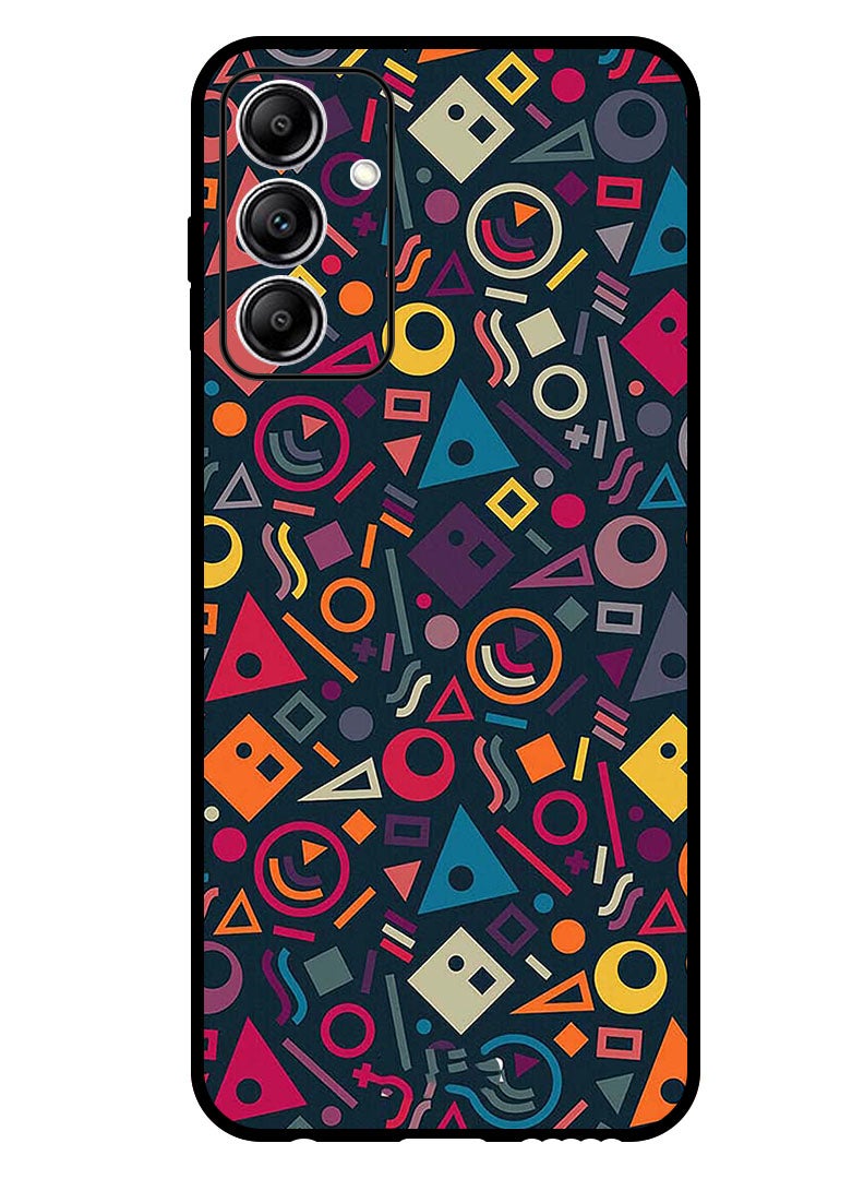 Theodor Protective Case Anti Scratch Shock Proof Bumper Cover For Samsung Galaxy A15 5G Shape Doodles - Image 1