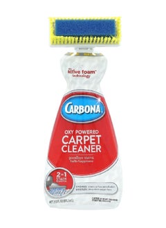 CARBONA 2-In-1 Oxy Powered Active Foam Technology Stain Remover with Built-In Brush Applicator Multicolor 813.2 ml 70409002295  - Image 1