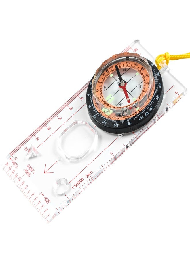 Eyeskey Multifunctional Military Sighting Navigation Compass with Inclinometer | Impact Resistant & Waterproof Compass for Hiking, Camping - Image 1