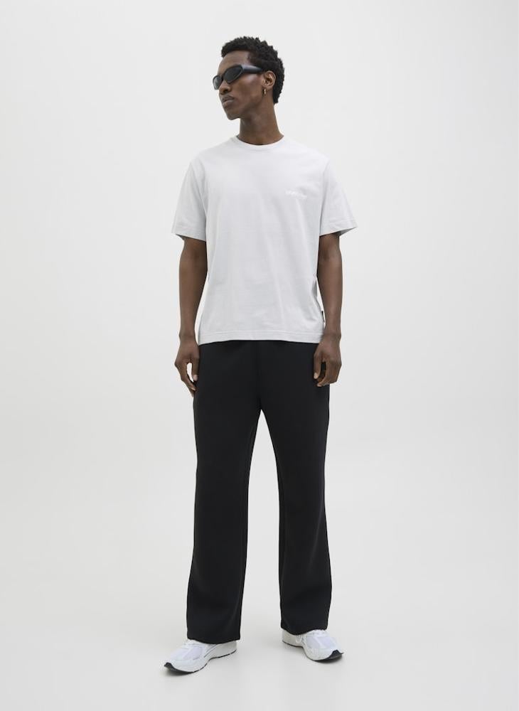 جاك اند جونز تيشيرت بياقة دائرية بقصة عادية بشعار - Image 4