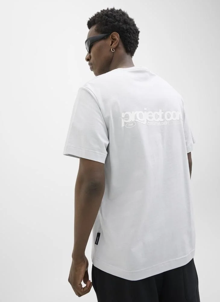 JACK & JONES JCOUNION BACK PRINT TEE SS CREW NOOS