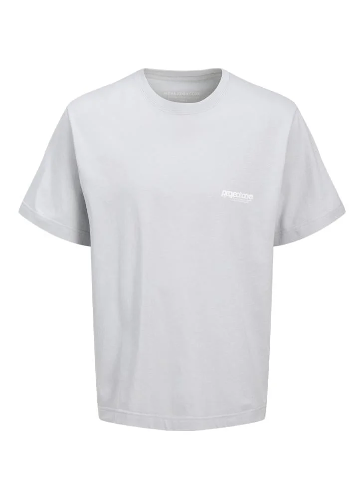 JACK & JONES Logo Regular Fit Crew Neck T-Shirt