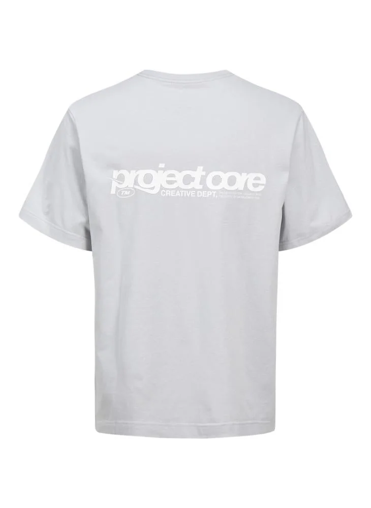 JACK & JONES Logo Regular Fit Crew Neck T-Shirt