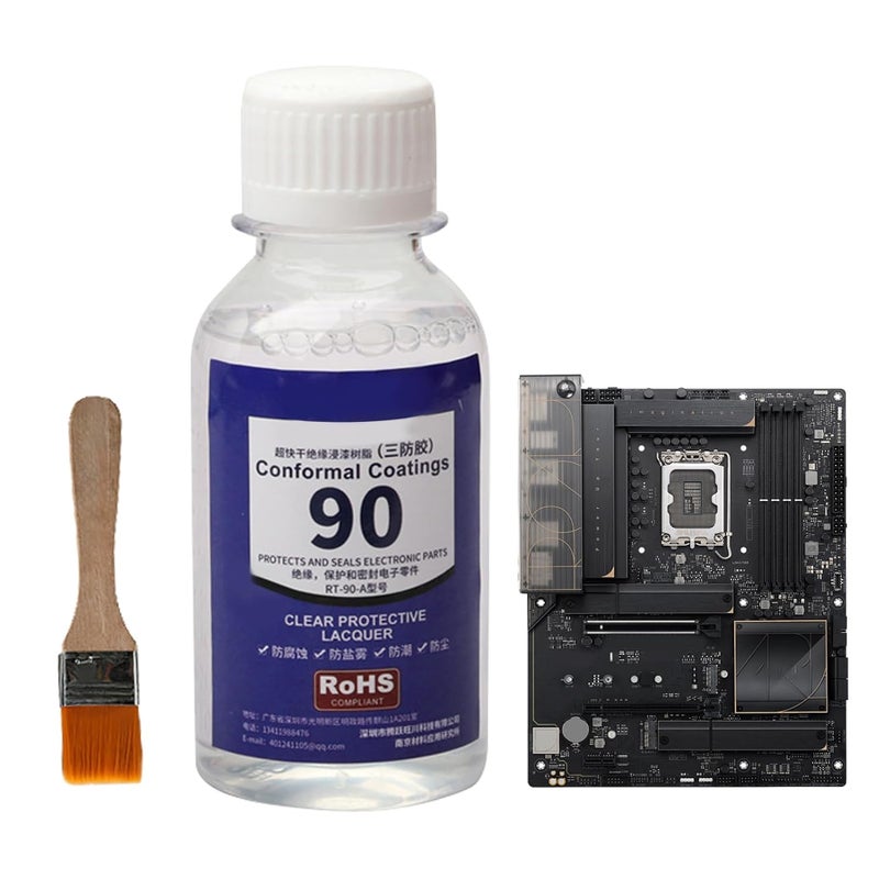 Galvanic Trace Shield to Encapsulate | Dielectric polymer chassis with moisture inert logic and high impedance barrier hardware for PCBS, LEDs, terminals and arrays - Image 1