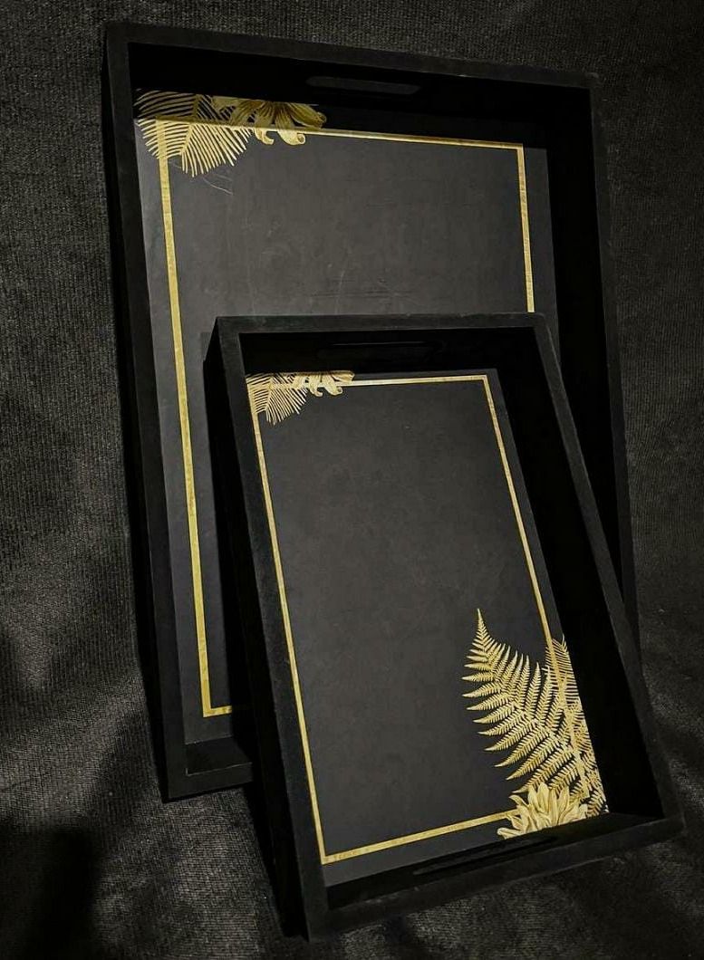 ARTLOOK Decorative tray set of two pieces - Image 2