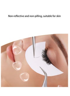 BONITO Eyeshadow Stencils, 50 Pcs Eyeshadow Shield, Paste Drawing and Defining The Eyes, Professional Lint Free Under Eye Eyeshadow Gel Pad Patches For Eyelash Extensions, Lip Makeup  - Image 2