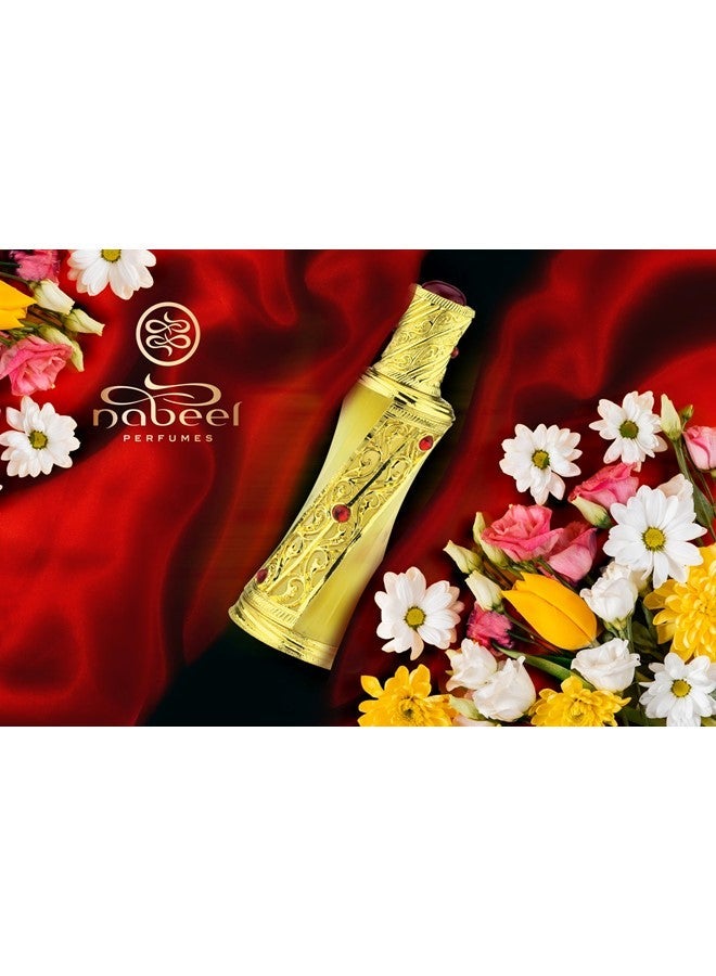 نبيل نسايم أو دو برفيوم 50 مل عطر عربي فاخر يدوم طويلاً عطر شرقي زهري أنيق للجنسين رائحة مميزة يومية مميزة - Image 5