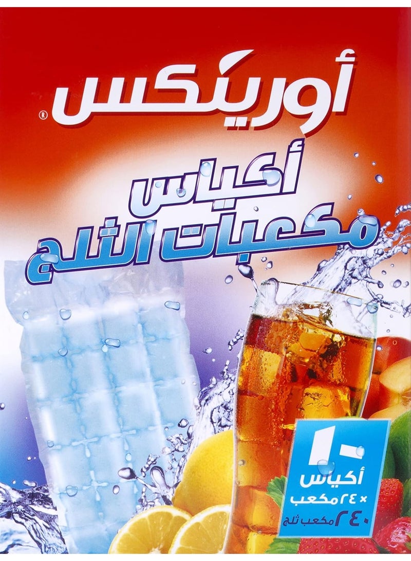 Orinex Ice Cube Bags: The Hygienic & Convenient Solution for Making 240 Perfect Ice Cubes - Image 2