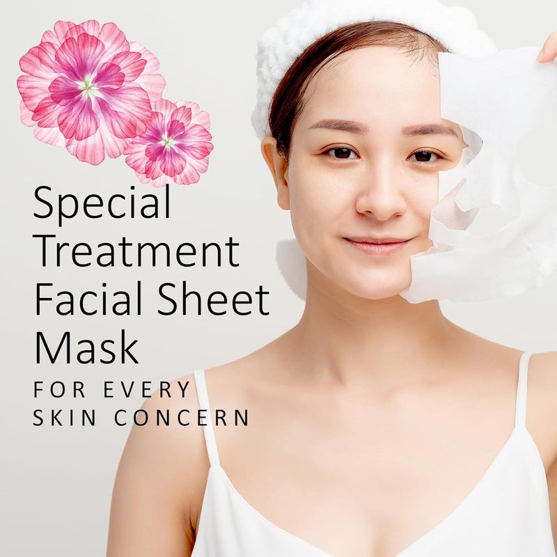 MASKING MasKing Beauty Cucumber VitaminC Pomegranate Kiwi Green tea Honey extract Facial sheet mask for glowing and hydrating daily Skin care combo pack of 6  - Image 2