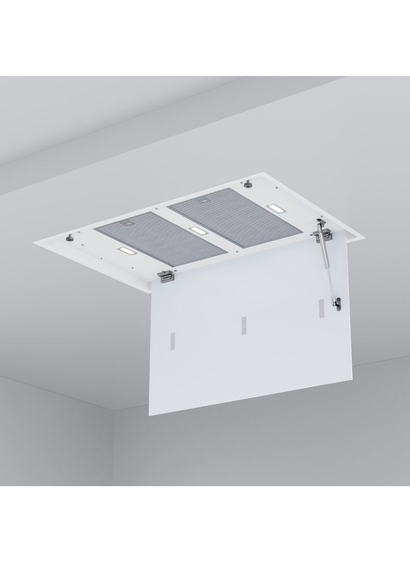 TEKA - TEKA Built-in Ceiling Hood with Rim Extraction and FreshAir Function, Remote Controlled DHT 97670 TOS White - Image 1