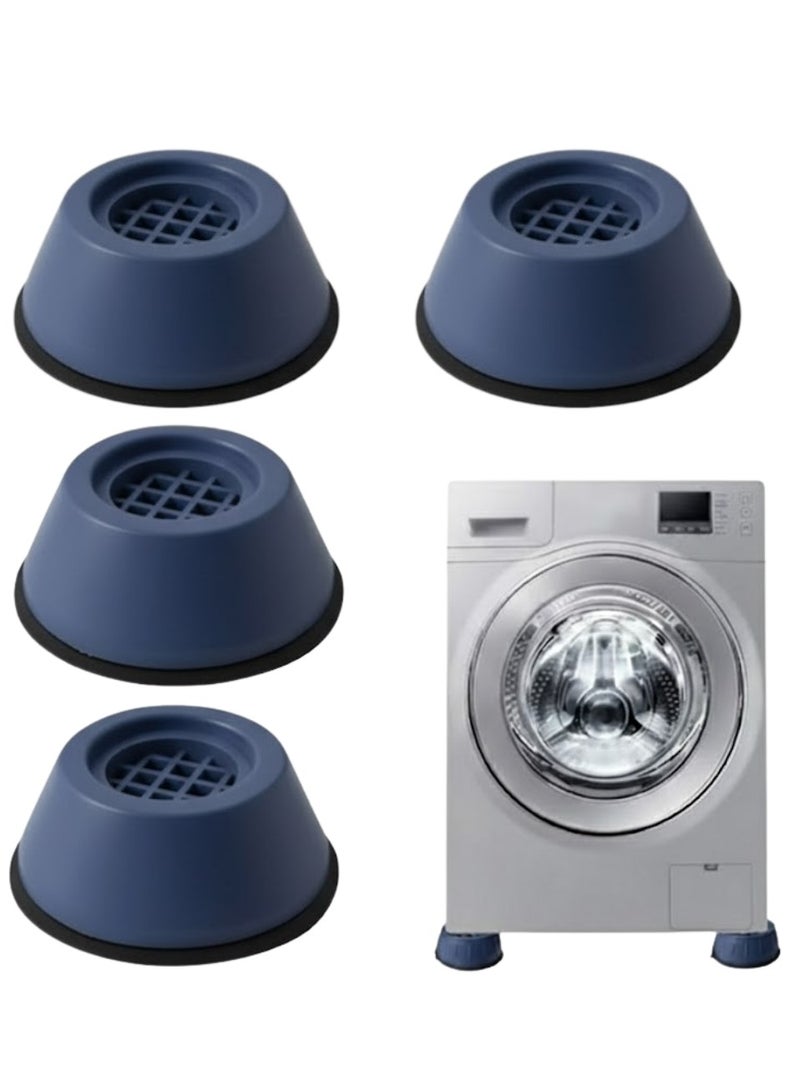 لوكاداه وسادات مضادة للاهتزاز للغسالة مع HexaGrip - توقف حركة مجفف الغسالة والمشي - تمنع الضوضاء ونقل الاهتزاز - حصيرة دعم مطاطية مضادة للاهتزاز - وسادات عالمية |  4 عبوات - Image 1