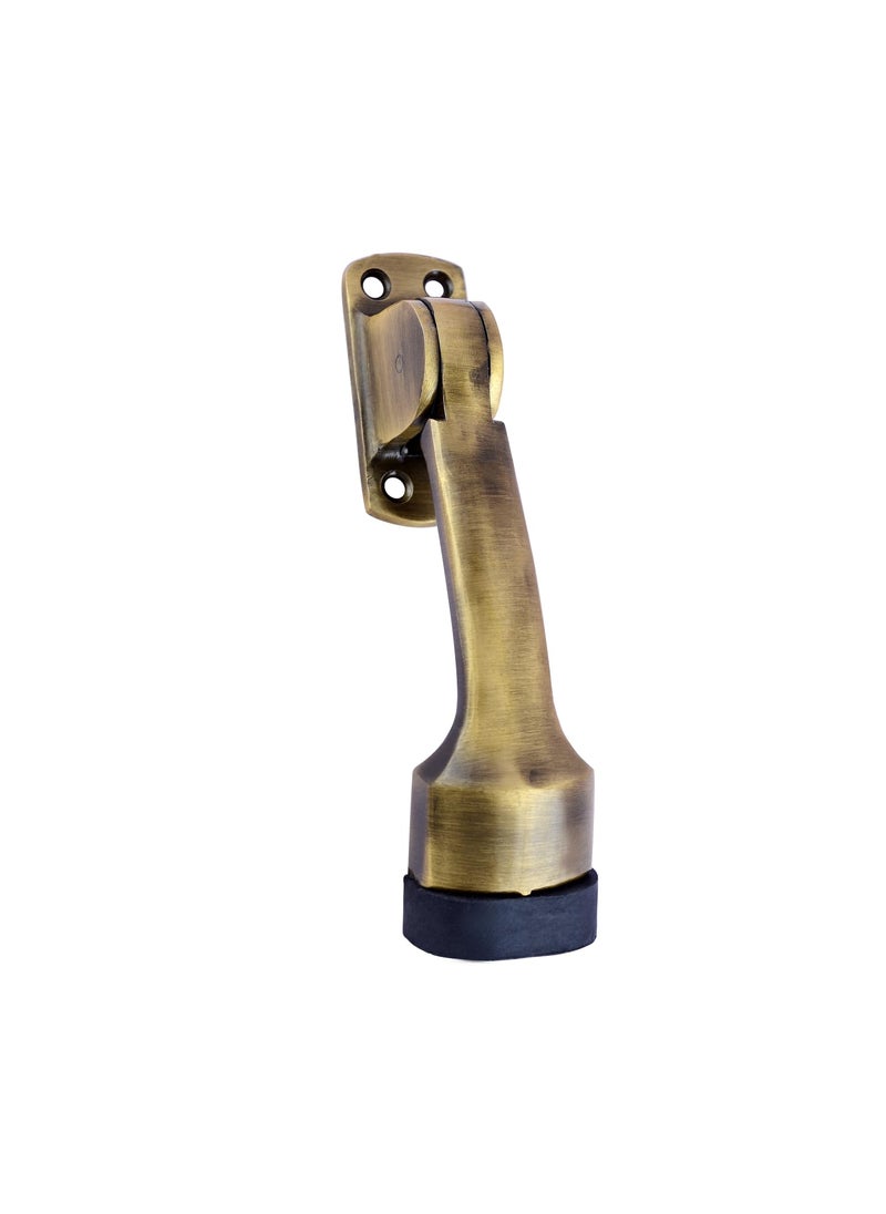 MALAIKAH Malaikah Royal Antique Heavy Duty Gate Stopper for The Door with Rubber Grip 5Inch Long Door Stopper for Wooden Door Door Mounted Pack of 5  - Image 2