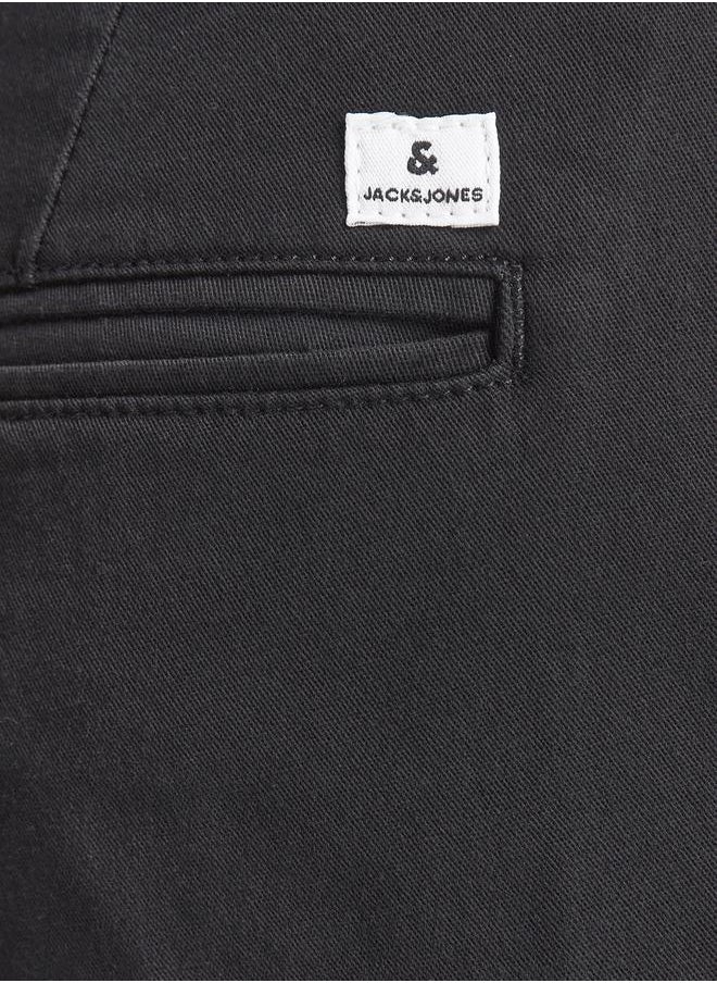 JJ Rebel by Jack & Jones Mid Rise Slim Fit Pants with Pockets  - Image 5