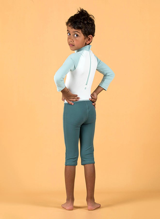 DECATHLON Baby / Kids' long-sleeve UV-protection swimming suit - Print - Image 2