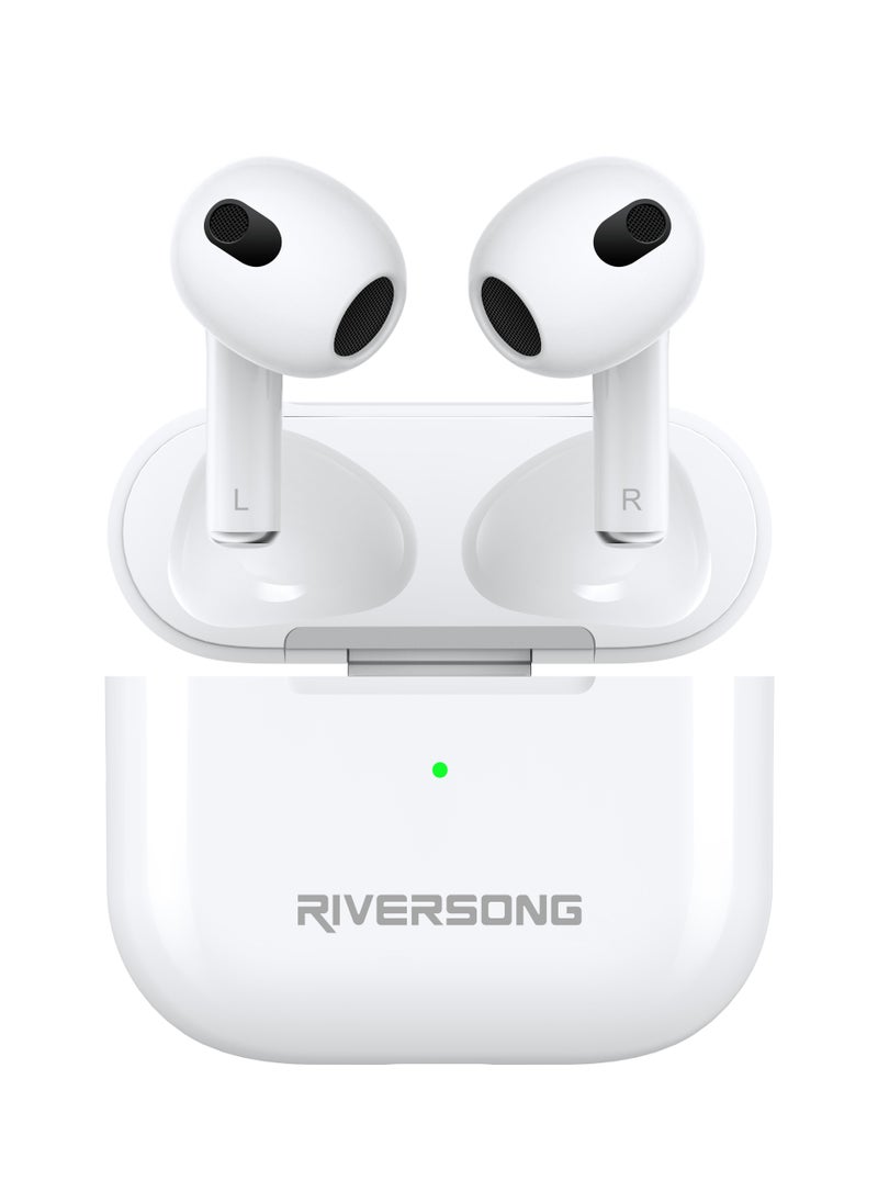 RIVERSONG - Air Fly L3 EA227 Standard Edition Wireless Earbuds White - Image 1