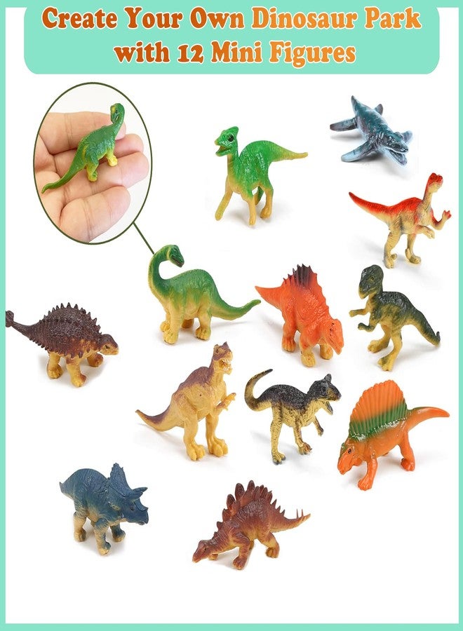 Frontoytall Dinosaur Toys Transport Carrier Truck Toy, 12 Dinosaur Figures - Image 2