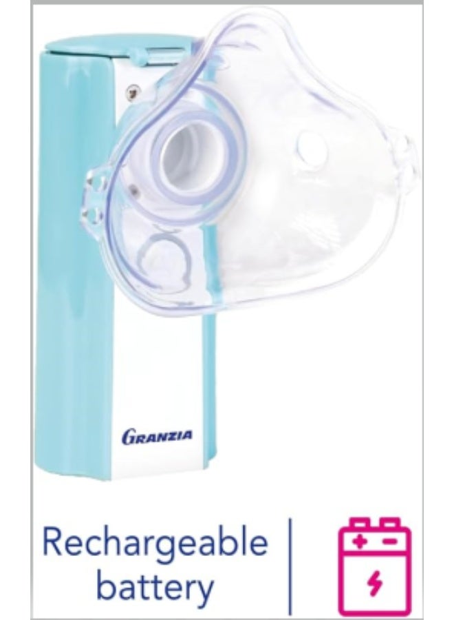 Granzia Pure Mesh Portable Nebulizer - High Precision Mesh Technology - Ultra-Quiet Handheld Inhaler for Adults & Kids - Image 4
