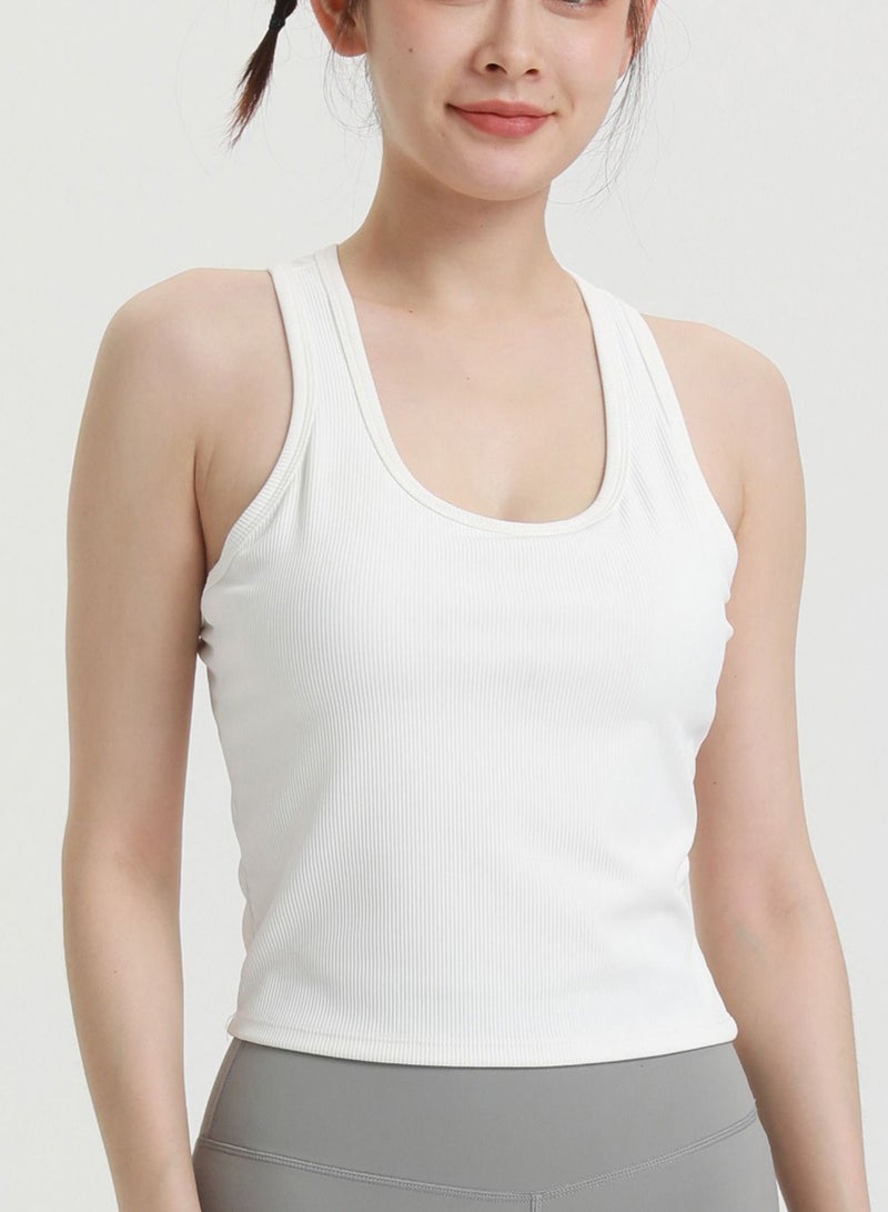 Loquat Fitness Running Sports Yoga Vest  - Image 1