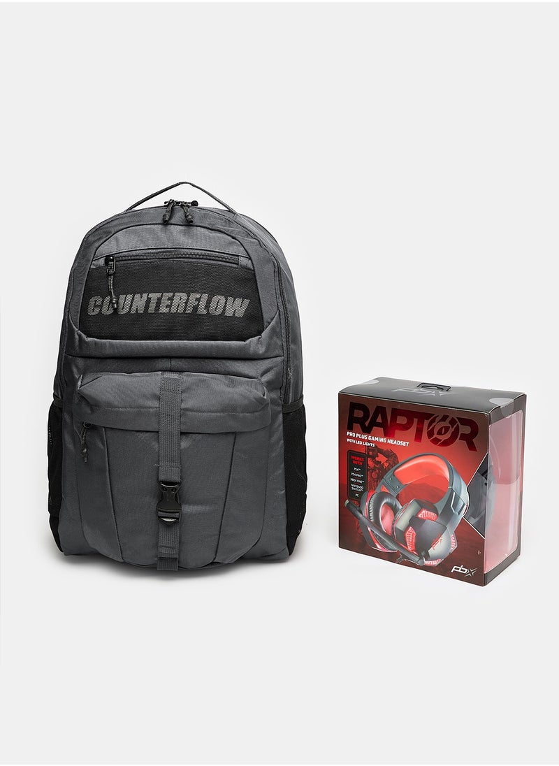 Generic Grey laptop backpack (multicolor)  - Image 1