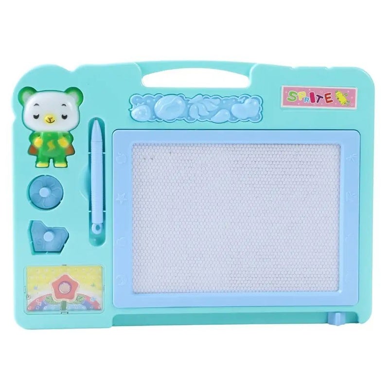 Magnetic Drawing Pads, Erasable Doodle Board, Educational Learning Toy, Green For Boys & Girls Ages 3+ - Image 1