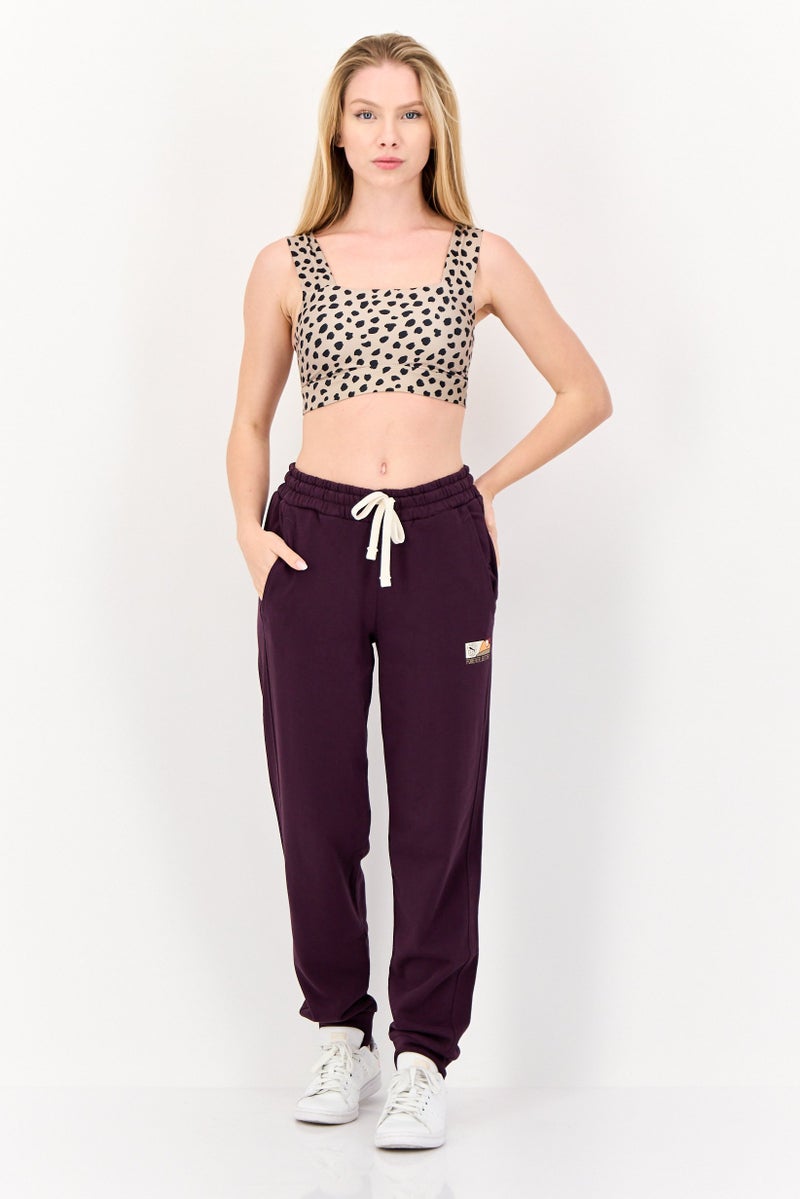 PUMA Women Sportswear Fit Outdoor Jogger Pants, Dark Purple - Image 4