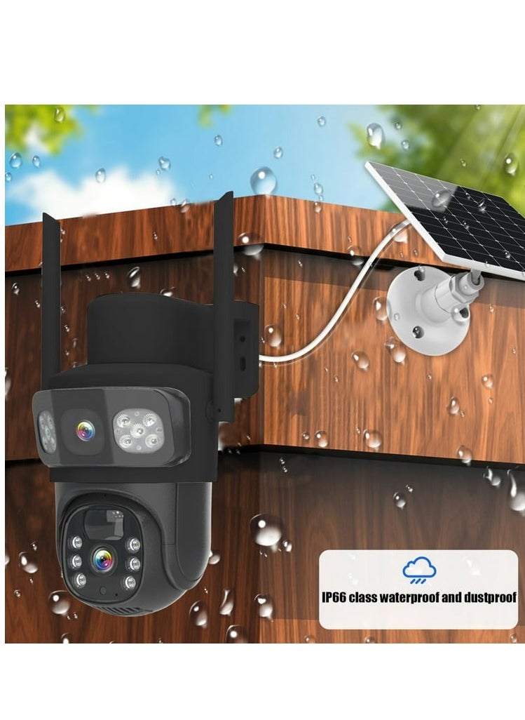 PROLAB SOLAR WIFI DUAL LENS 4K 8MP CLARITY, COLOR AT NIGHT, AUTOTRACKING, 2 WAY AUDIO, 360 ROTATION, APP CONTROL  - Image 2