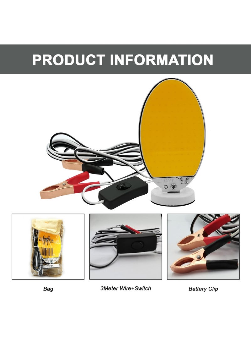 SPIDER LED Camping Light 150W COB 1080LM Brightness Magnetic Base Outdoor Work Lamp for Camping Car Repair Fishing Emergency Lighting with Three Modes - BL-10794 - Image 4
