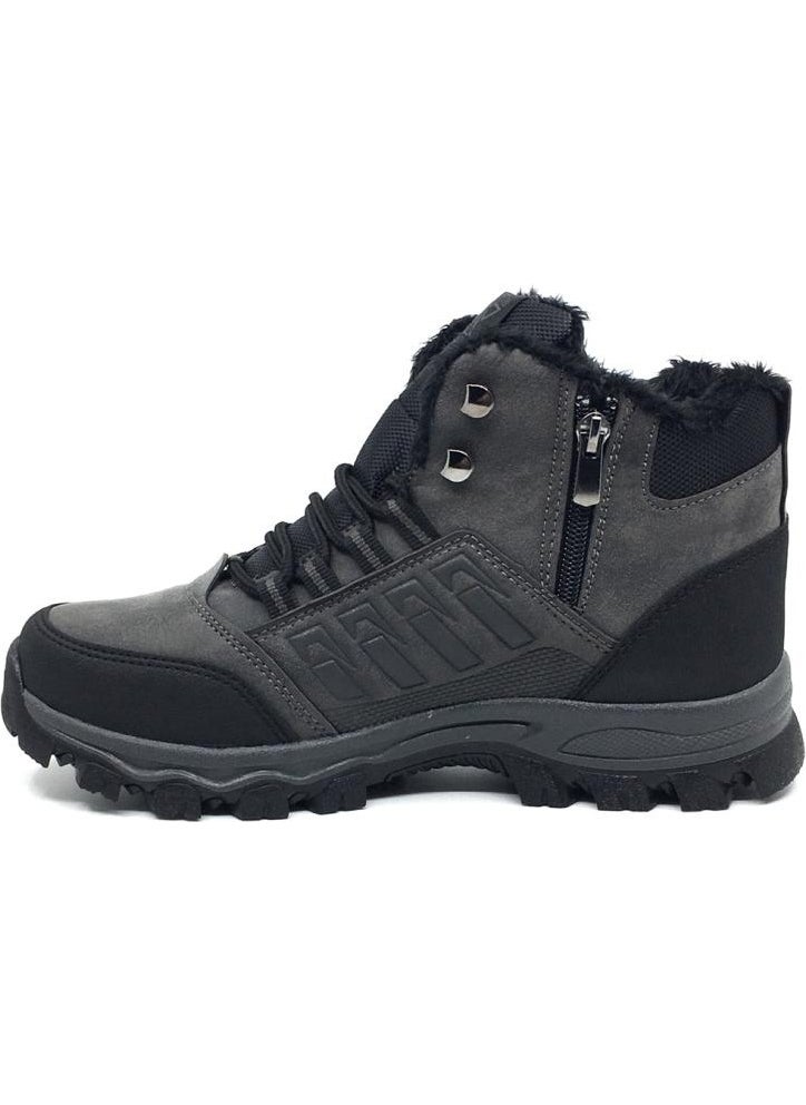 X-Step Step Men's Daily Outdoor Winter Lace-up and Zippered Cold-Resistant Sports Boots Shoes 36-47  - Image 3